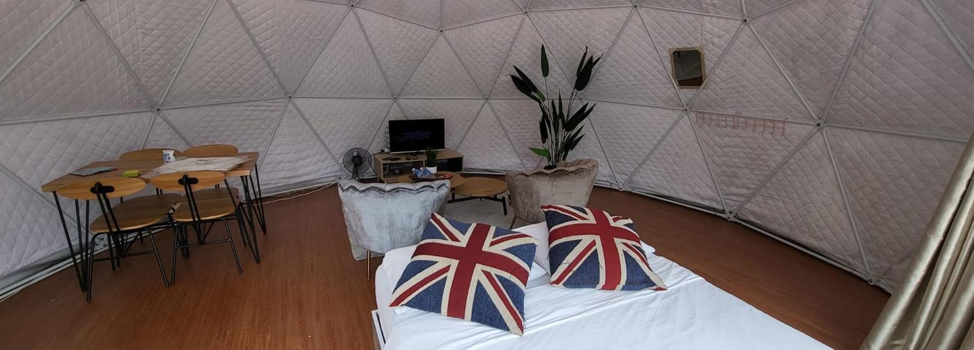 Syameen'S Glamping Dome - Queen Bed Kundasang Exterior photo