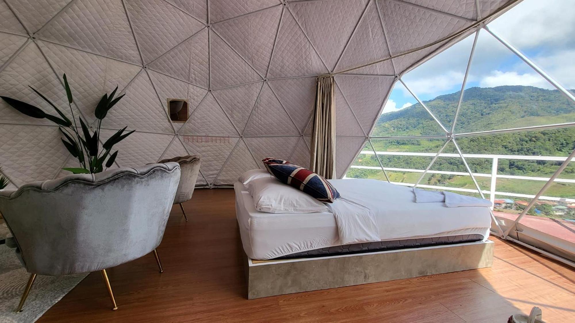 Syameen'S Glamping Dome - Queen Bed Kundasang Exterior photo